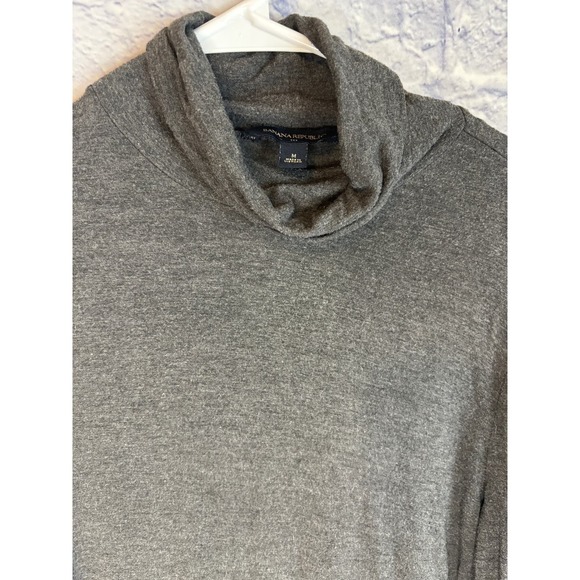 Banana Republic Gray Turtleneck Size Medium - Picture 9 of 9